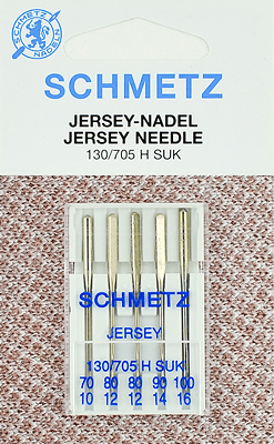 Иглы Schmetz джерси 130/705 H SUK (70x1, 80x2, 90x1, 100x1) 5 шт в Жирновске